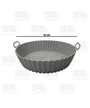 Forma De Silicone Para Air Fryer 16CM TOP1031