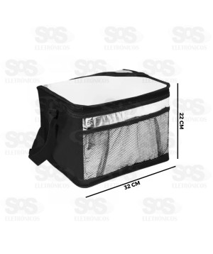 Bolsa Térmica 14 Litros Alça Regulável Top Útil TOP1385