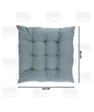 Almofada Assento Poliester 40CM Cores Variadas TOP2463