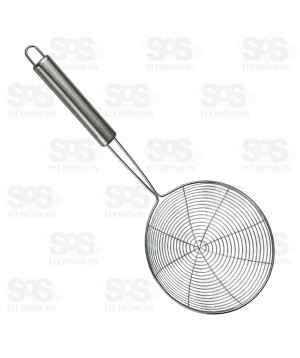 Escumadeira Para Frituras Aço Inox 35CM TOP2372