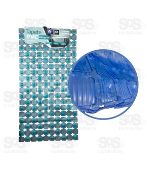 Tapete Antiderrapante Plástico 36x68cm TOP2628