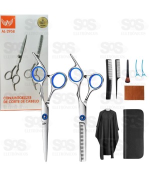 Kit Cabeleireiro Com 11 Peças Altomex AL-2958