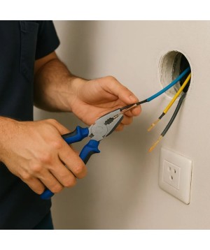 Alicate Universal Corte 8 Polegadas Aço Carbono Luatek LWJ-121A