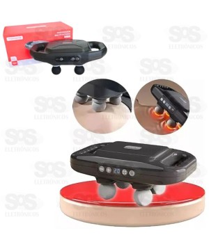 Massageador Multifuncional 4 Pontos 9 Modos Tomate AM-026