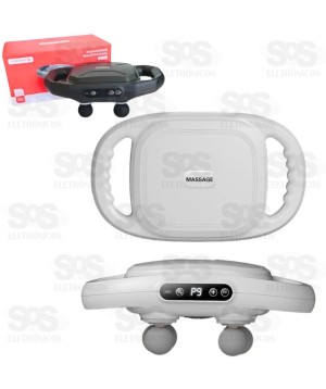 Massageador Multifuncional 4 Pontos 9 Modos Tomate AM-026