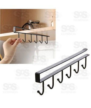 Suporte Com 6 Ganchos B-Max F1632