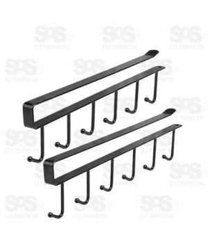 Suporte Com 6 Ganchos B-Max F1632