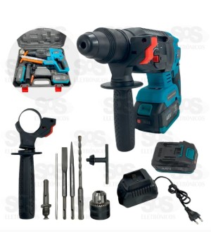 Martelete Perfurador de Impacto 48V Luatek LWJ-239