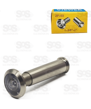 Visor Para Porta Cromado DE 35-50mm YA-1689