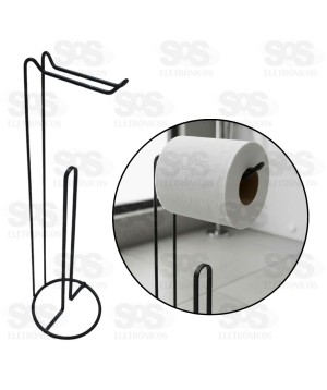 Suporte de Papel Higiênico Metálico B-Max BM-F1214