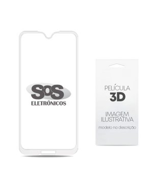 Película 3D Branca Iphone 12 Pro Max 6.7