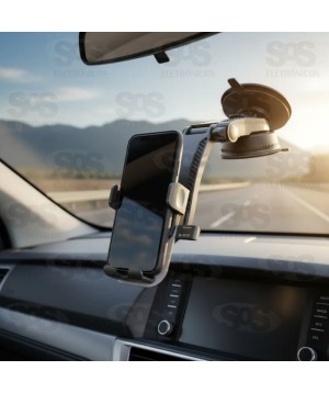 Suporte de Celular Veicular com Ventosa B-Max BMG-83