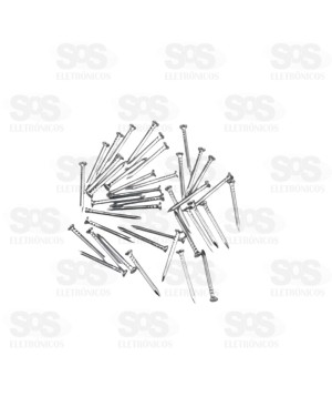 Kit Prego de Aço Com 80 Unidades 1,5X25MM  FBG3352