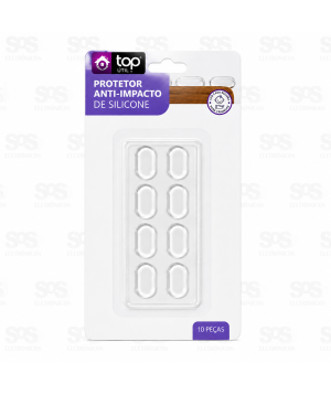 Protetor Anti-Impacto de Silicone com 10 Peças TOP2068