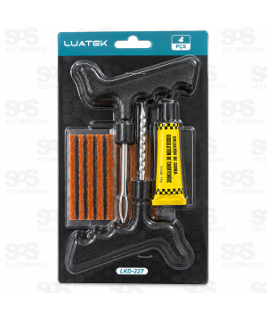 Kit de Reparo para Pneus de Carro Luatek – LKD-227