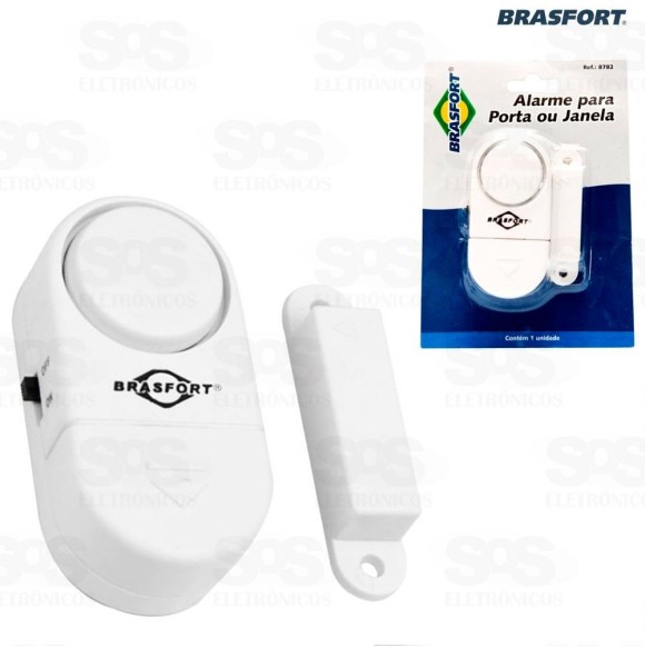 Alarme para Portas ou Janelas Brasfort 8782