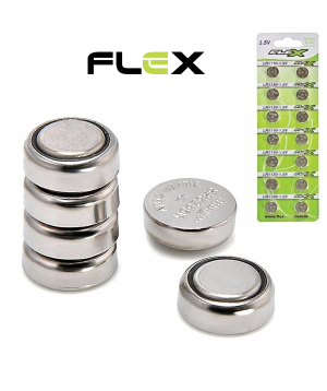 Bateria Botão LR66/LR626-AG4 Cartela Com 14 Unidades Flex