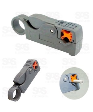 Alicate Descascador Para Cabo Coaxial