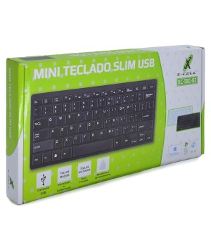 Mini Teclado Slim USB X-cell xc-tec-02