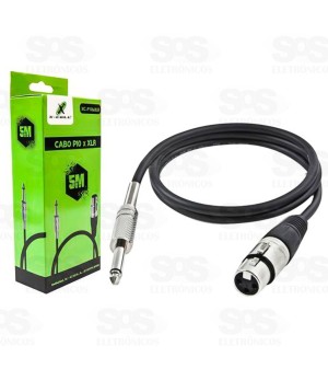 Cabo P10 X Canon 5 Metros X-Cell XC-P10-XLR