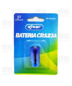 Bateria Para Máquina Fotográfica CR123A Knup