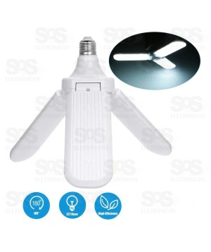 Lâmpada LED 3 Hélices 45W Caerus CRS-1149