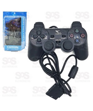 Controle Para Playstation 2 No Blister Caerus CRS-GM03