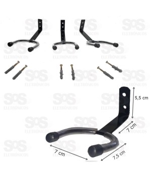 Suporte De Parede Para Violão E Guitarra