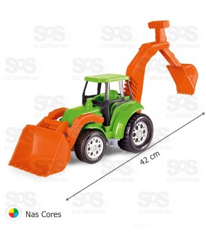 Retroescavadeira Agromax Poliplac