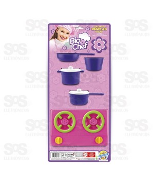 Kit Panelas E fogão Poliplac