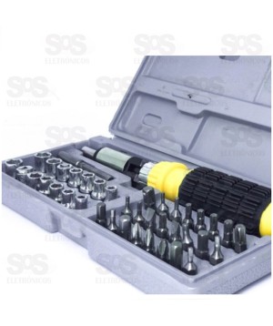 Kit De Soquete 41 Em 1 Troya Tools 9240