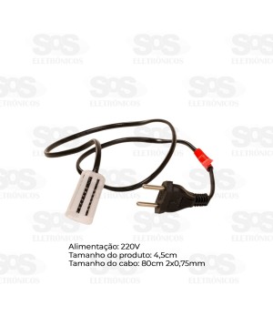 Ebulidor Elétrico Aquecedor De Água Rabo Quente 220V