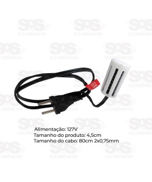 Ebulidor Elétrico Aquecedor De Água Rabo Quente 127V	