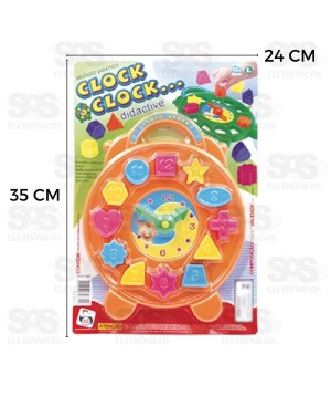 Relógio Didático Clock Clock 0631
