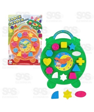 Relógio Didático Clock Clock 0631